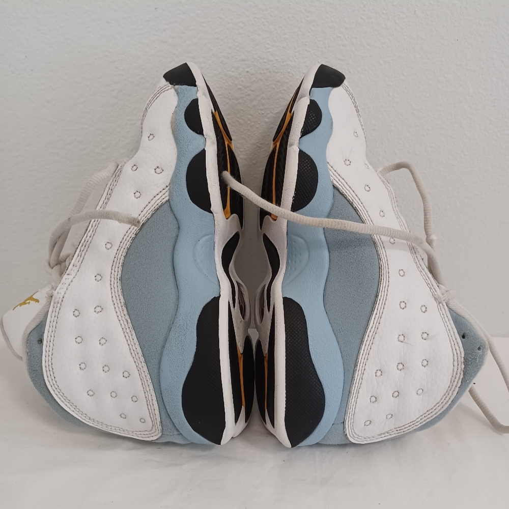 Nike Air Jordan 13 Retro Baby Blue Sneakers Size 13c - Picture 6 of 9